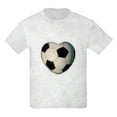 thumbnail image 1 of CafePress - Soccer Love Kids Light T Shirt - Light T-Shirt Kids XS-XL, 1 of 4