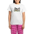 thumbnail image 1 of CafePress - Soccer Penguins Women's Light Pajamas - Women's Short Sleeve Print T-Shirt and Pants Light Cotton Pajama Set, 1 of 7