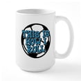 thumbnail image 1 of CafePress - Soccer This Is How I Roll Mugs - 15 oz Ceramic Large White Novelty Mug, 1 of 6