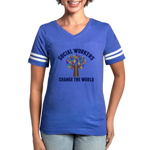 CafePress - Social Work Quote Men'S Value T Shirt - Womens Football Shirt