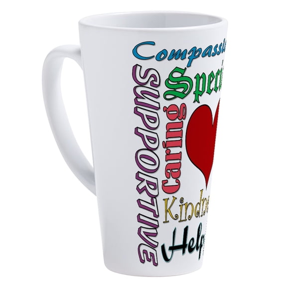 CafePress - Social Worker - 17 Oz White Ceramic Latte Mug