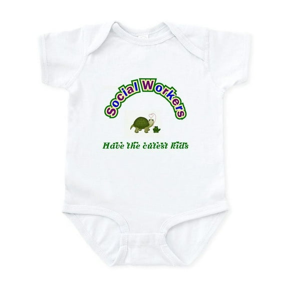 CafePress - Social Worker Infant Bodysuit - Baby Light Bodysuit, Size Newborn - 24 Months
