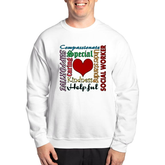CafePress - Social Worker Sweatshirt - Crew Neck Sweatshirt
