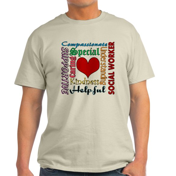 CafePress - Social Worker T Shirt - Light T-Shirt - CP