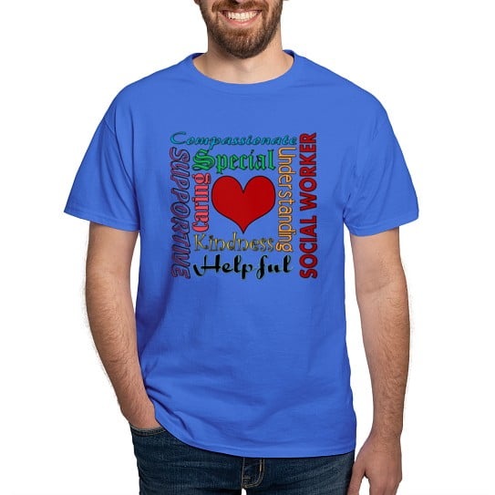 CafePress - Social Worker T Shirt - Men's Classic Cotton T-Shirts