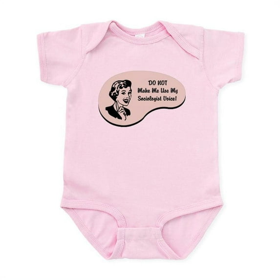 CafePress - Sociologist Voice Infant Bodysuit - Baby Light Bodysuit, Size Newborn - 24 Months