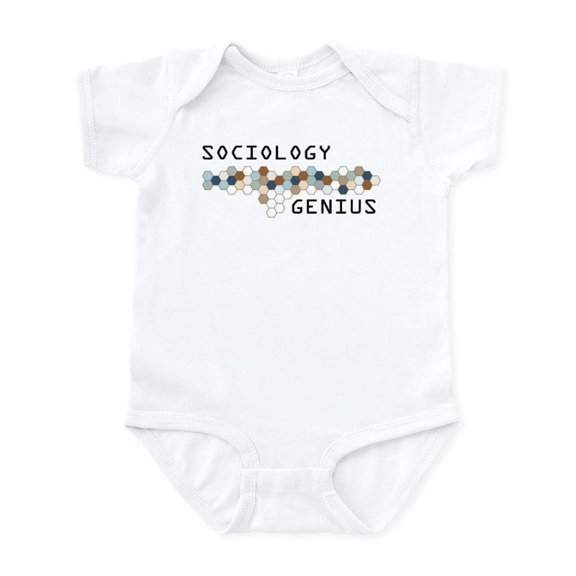 CafePress - Sociology Genius Infant Bodysuit - Baby Light Bodysuit, Size Newborn - 24 Months