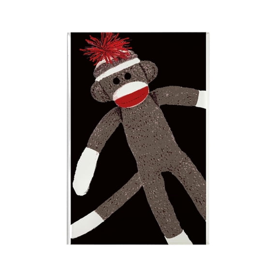 CafePress - Sock Monkey - Rectangle Magnet, 2"x3" Refrigerator Magnet