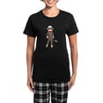 thumbnail image 1 of CafePress - Women's Dark Pajamas - Women's Short Sleeve Print T-Shirt and Pants Dark Cotton Pajama Set, 1 of 7