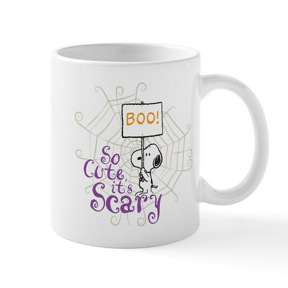 CafePress - Socuteitsscary Dark Mugs - 11 oz Ceramic Mug - Novelty Coffee Tea Cup