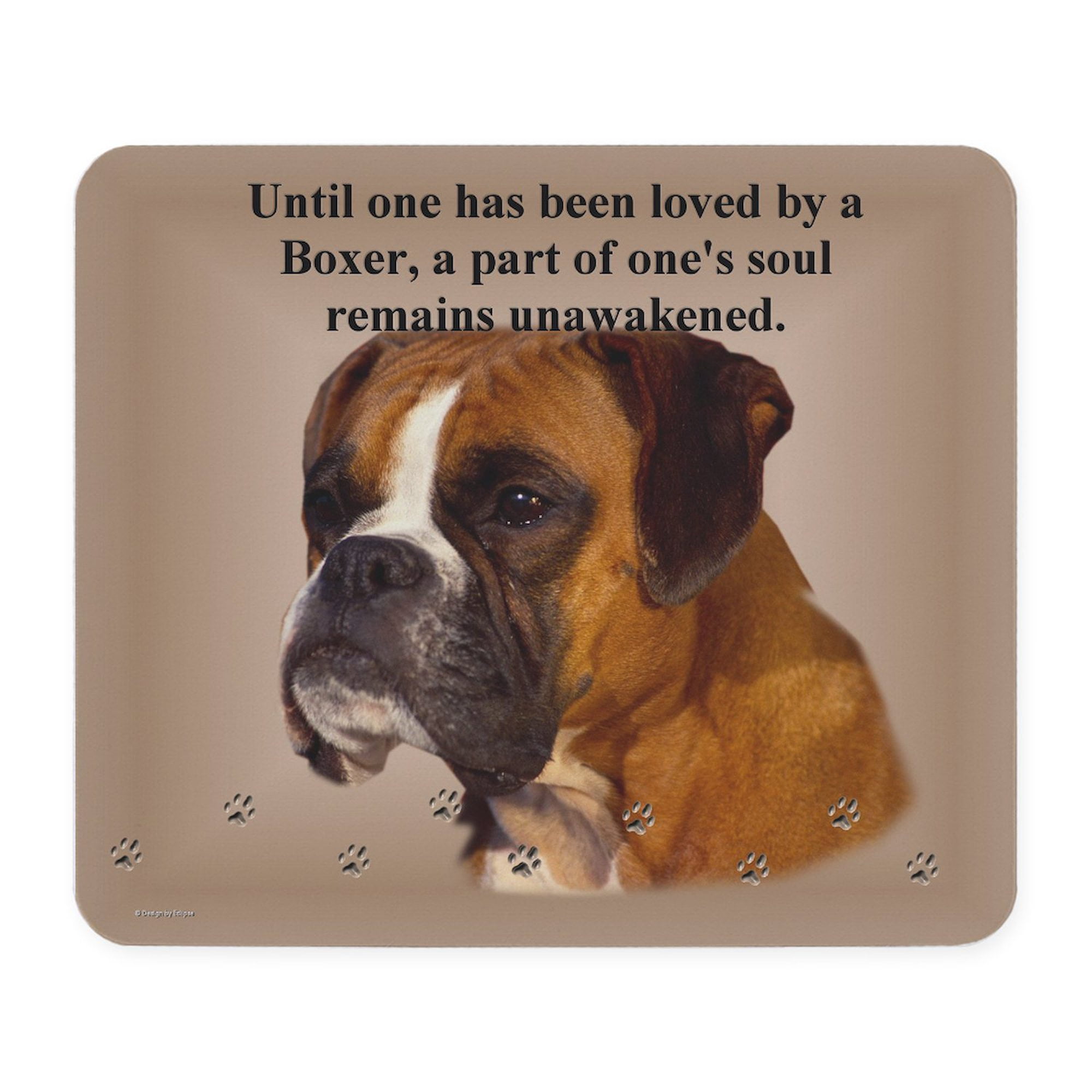Boxer Mouse CafePress - Soft Ear Boxer Mousepad - Non-slip Rubber Mousepad, Gaming ...