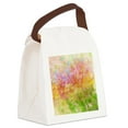 thumbnail image 1 of CafePress - Soft Floral Abstract Design - Canvas Lunch Bag with Strap Handle, 1 of 2