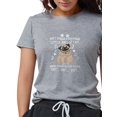 thumbnail image 1 of CafePress - Soft Puggy Warm Puggy T Shirt Women's Deluxe T Shi - Womens Tri-blend T-Shirt, 1 of 1