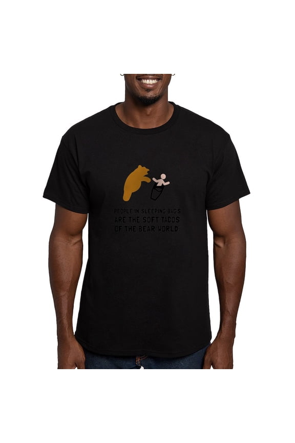 - Soft Tacos Bear Men's Classic T Shirt - Men's Fitted T-Shirt