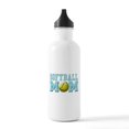 thumbnail image 1 of CafePress - Softball MOM Stainless Water Bottle 1 - Stainless Steel Water Bottle, Sports Bottle, 1.0L, 1 of 5