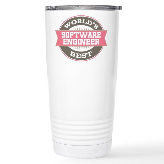 CafePress - Software Engineer Gift Mugs - Insulated Stainless Steel Travel Tumbler 20 oz.