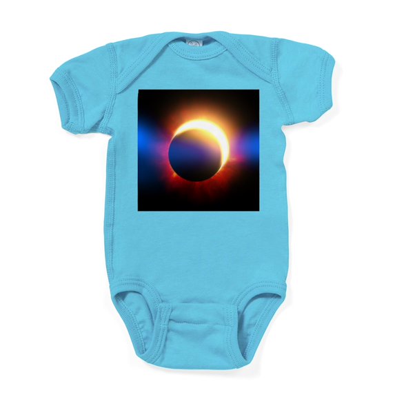 CafePress - Solar Eclipse - Cute Infant Bodysuit Baby Romper - Size Newborn - 24 Months