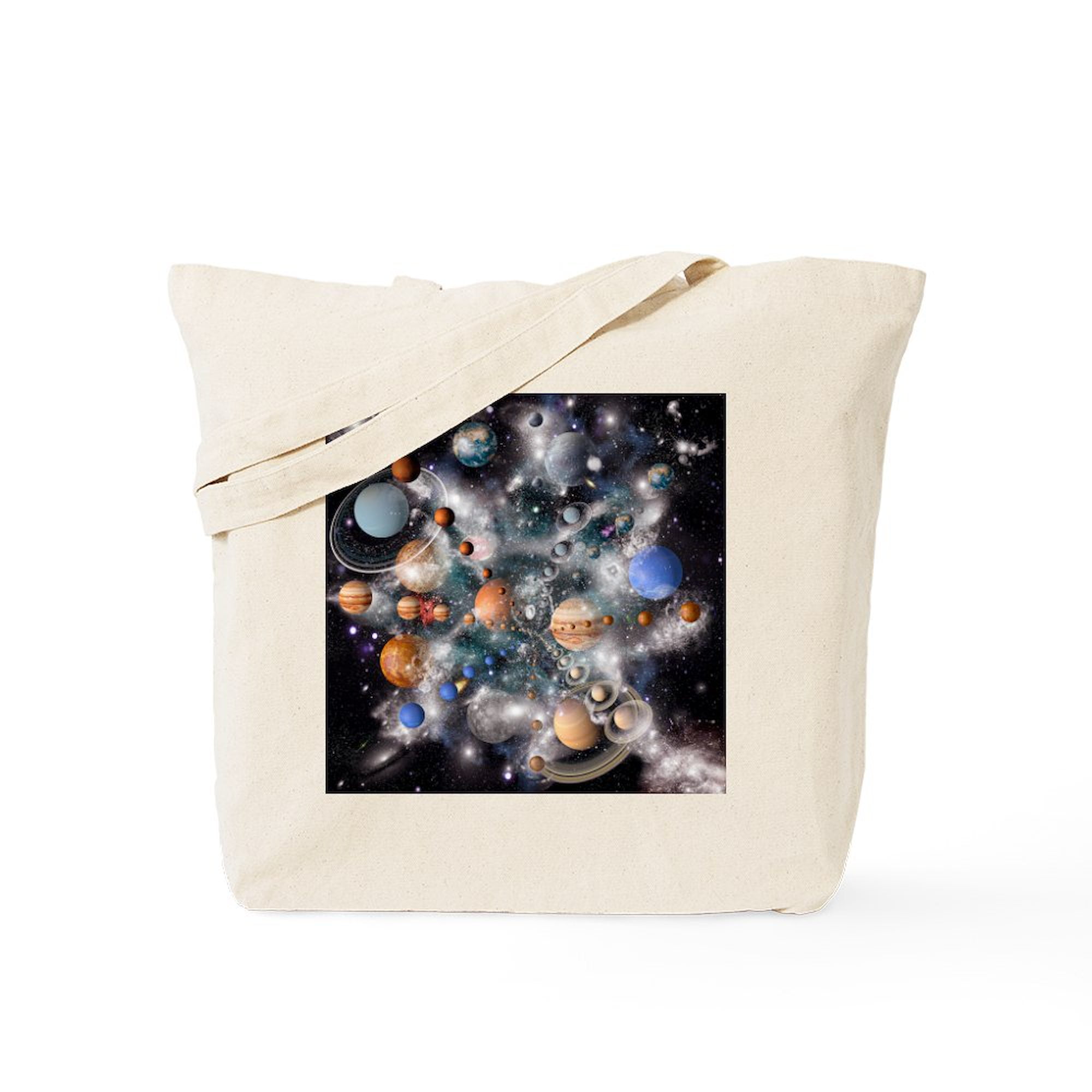 CafePress - Solar System Planets Tote Bag - Unisex Canvas Tote Bag ...