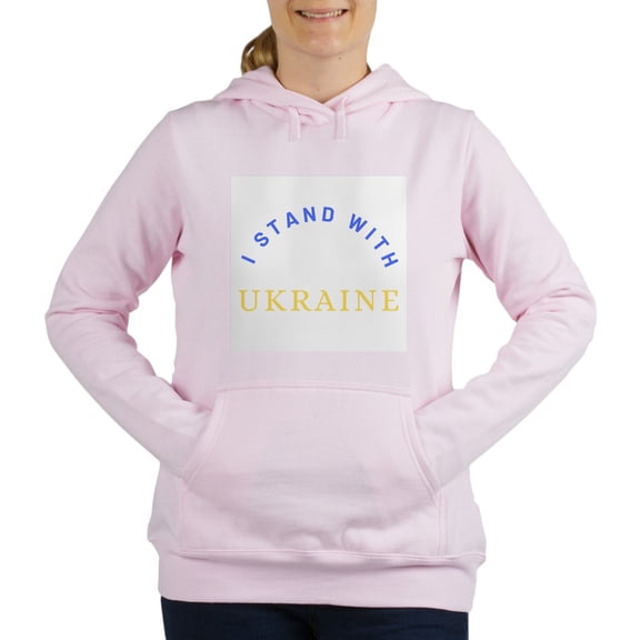 CafePress - Solidarity With UKRAINE Sweatshirt - Women's Hooded Sweatshirt