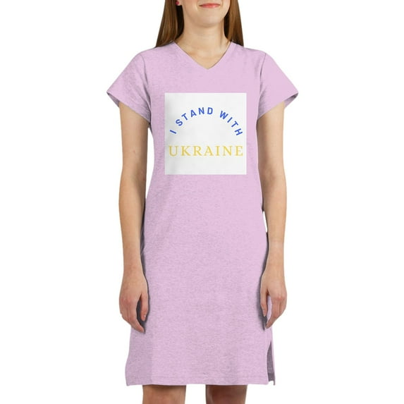 CafePress - Solidarity With UKRAINE T Shirt - Women's Nightshirt