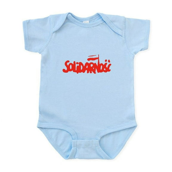 CafePress - Solidarnosc Infant Bodysuit - Baby Light Bodysuit, Size Newborn - 24 Months