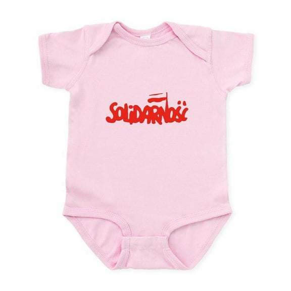 CafePress - Solidarnosc Infant Bodysuit - Baby Light Bodysuit, Size Newborn - 24 Months