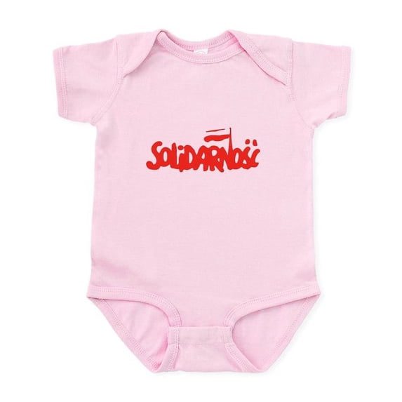 CafePress - Solidarnosc Infant Bodysuit - Baby Light Bodysuit, Size Newborn - 24 Months