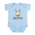 thumbnail image 1 of CafePress - Some Bunny In Alabama Loves Me Infant Bodysuit - Baby Light Bodysuit, Size Newborn - 24 Months, 1 of 4