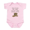 thumbnail image 1 of CafePress - Some Heroes Wear Capes Infant Bodysuit - Baby Light Bodysuit, Size Newborn - 24 Months, 1 of 4