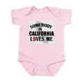 thumbnail image 1 of CafePress - Somebody In California Infant Creeper - Baby Light Bodysuit, Size Newborn - 24 Months, 1 of 4
