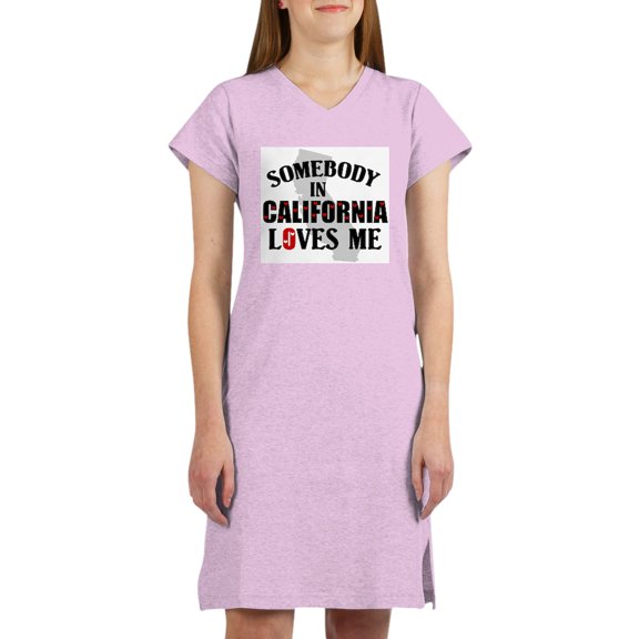 CafePress - Somebody In California - Women's Nightshirt