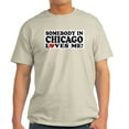 thumbnail image 1 of CafePress - Somebody In Chicago Loves Me Light T Shirt - Men's Classic Graphic T-Shirt, 1 of 4