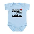 thumbnail image 1 of CafePress - Somebody In Cincinnati Loves Me Body Suit - Baby Light Bodysuit, Size Newborn - 24 Months, 1 of 4