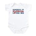 thumbnail image 1 of CafePress - Somebody In Florida Loves Me Infant Bodysuit - Baby Light Bodysuit, Size Newborn - 24 Months, 1 of 4