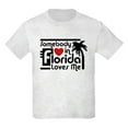 thumbnail image 1 of CafePress - Somebody In Florida Loves Me Kids Light T Shirt - Light T-Shirt Kids XS-XL, 1 of 4