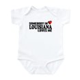 thumbnail image 1 of CafePress - Somebody In Louisiana Loves Me Body Suit - Baby Light Bodysuit, Size Newborn - 24 Months, 1 of 4