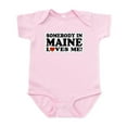 thumbnail image 1 of CafePress - Somebody In Maine Loves Me Infant Creeper - Baby Light Bodysuit, Size Newborn - 24 Months, 1 of 4