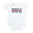 thumbnail image 1 of CafePress - Somebody In Missouri Loves Me Infant Bodysuit - Baby Light Bodysuit, Size Newborn - 24 Months, 1 of 4
