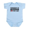 thumbnail image 1 of CafePress - Somebody In Queens Loves Me Infant Bodysuit - Baby Light Bodysuit, Size Newborn - 24 Months, 1 of 4