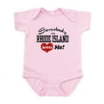 thumbnail image 1 of CafePress - Somebody In Rhode Island Loves Me Infant Bodysuit - Baby Light Bodysuit, Size Newborn - 24 Months, 1 of 4