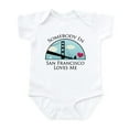 thumbnail image 1 of CafePress - Somebody In San Francisco Loves Me Infant Bodysuit - Baby Light Bodysuit, Size Newborn - 24 Months, 1 of 4
