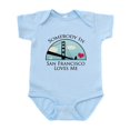 thumbnail image 1 of CafePress - Somebody In San Francisco Loves Me Infant Bodysuit - Baby Light Bodysuit, Size Newborn - 24 Months, 1 of 4