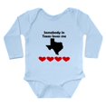 thumbnail image 1 of CafePress - Somebody In Texas Loves Me Body Suit - Long Sleeve Cotton Baby Bodysuit, 1 of 4