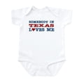 thumbnail image 1 of CafePress - Somebody In Texas Loves Me Infant Bodysuit - Baby Light Bodysuit, Size Newborn - 24 Months, 1 of 4