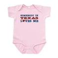 thumbnail image 1 of CafePress - Somebody In Texas Loves Me Infant Bodysuit - Baby Light Bodysuit, Size Newborn - 24 Months, 1 of 4