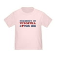 thumbnail image 1 of CafePress - Somebody In Virginia Loves Me Toddler T Shi - Cute Toddler T-Shirt, 100% Cotton, 1 of 1