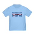 thumbnail image 1 of CafePress - Somebody In Virginia Loves Me Toddler T Shi - Cute Toddler T-Shirt, 100% Cotton, 1 of 1
