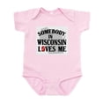 thumbnail image 1 of CafePress - Somebody In Wisconsin Infant Creeper - Baby Light Bodysuit, Size Newborn - 24 Months, 1 of 4