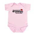 thumbnail image 1 of CafePress - Somebody In Wyoming Loves Me Infant Bodysuit - Baby Light Bodysuit, Size Newborn - 24 Months, 1 of 4