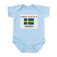 thumbnail image 1 of CafePress - Somebody Loves Me In SWEDEN Infant Bodysuit - Baby Light Bodysuit, Size Newborn - 24 Months, 1 of 4